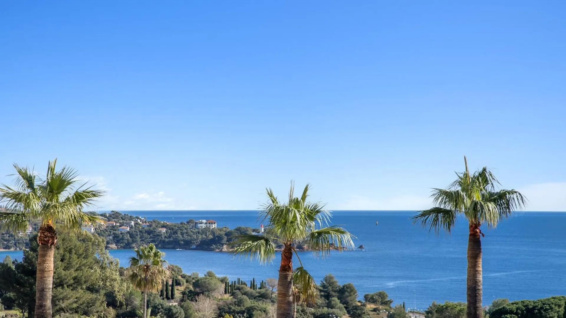 아파트 Cap Esterel Magnifique Vue Mer Avec Parking Et Piscine Saint-Raphaël