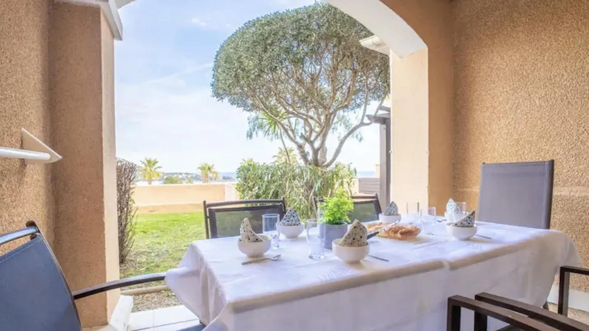 아파트 Cap Esterel Magnifique Vue Mer Avec Parking Et Piscine Saint-Raphaël